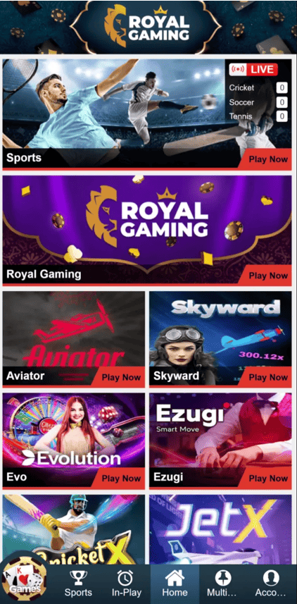 Gamex Bet Casino Download Mobiele App